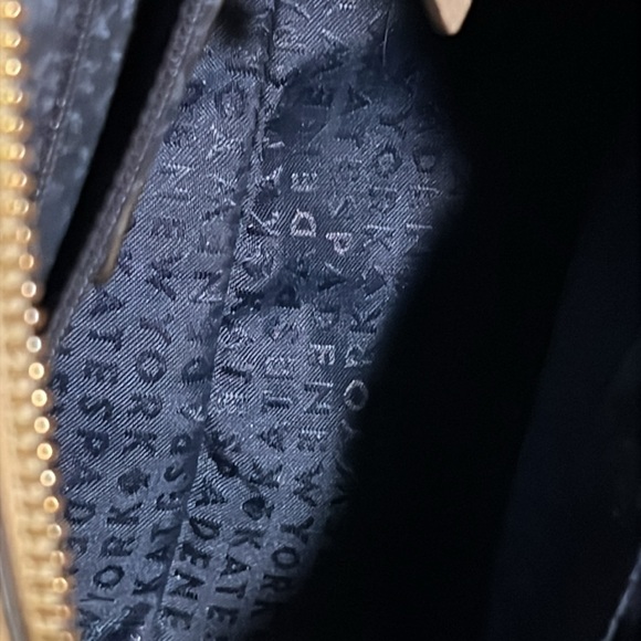 Kate Spade taupe pebble purse-EUC - Picture 9 of 12